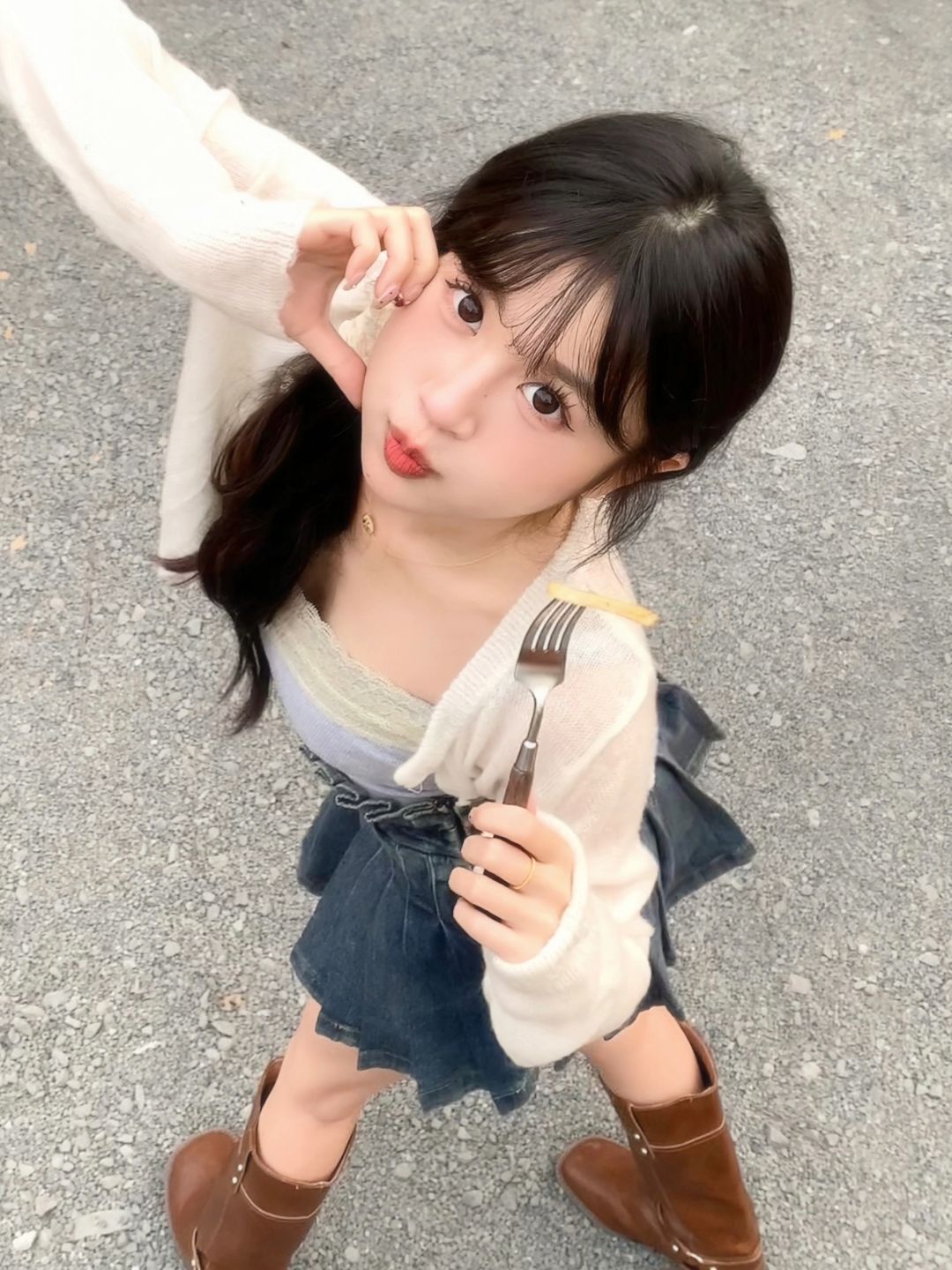 这个拍照角度尊嘟好看˃̵͈̑ᴗ˂✌︎