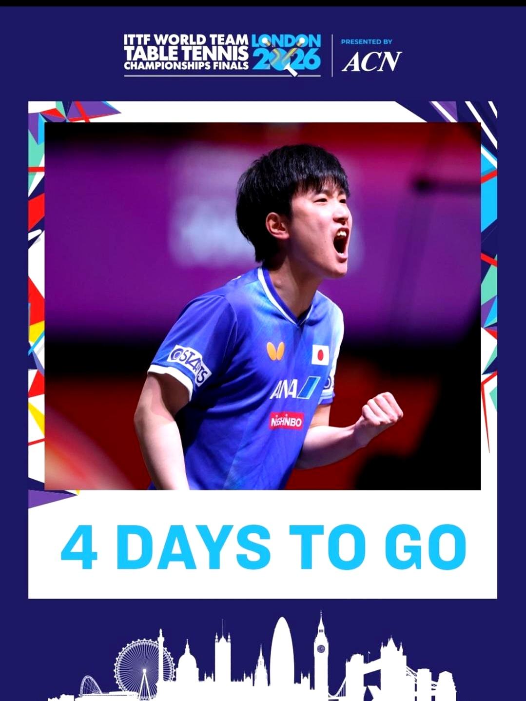 张本智和这拳头握得，是真有底气啊！
 

世界乒联官方直接把他的照片，甩在了伦敦