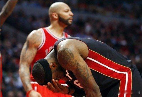 【终结者现身！！热火连胜终止！】北京时间3月28日，热火客场97-101不敌公牛