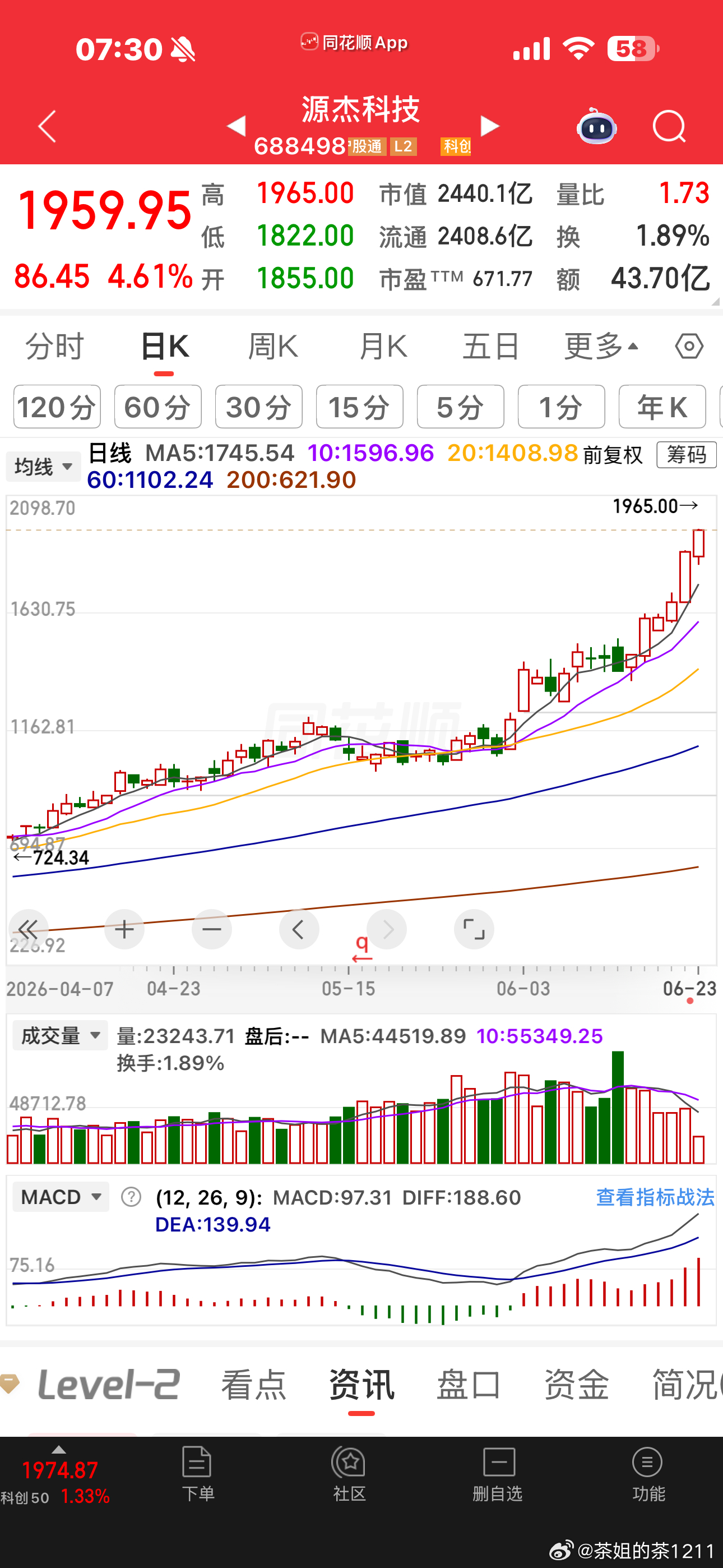 源杰真是YYDS华虹太强了(此时内涵一下某芯)如果大科技不行了，还能去哪儿？
