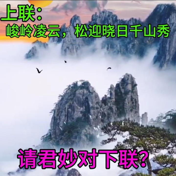 上联:两袖清风佑华夏，邀君赐下联下联：一身正气护苍生
