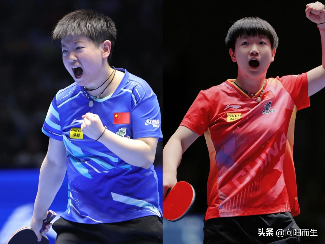 孙颖莎实力很强，
但打球确实有短板，
咱客观唠一唠。
她正手杀伤力大，[赞]
前