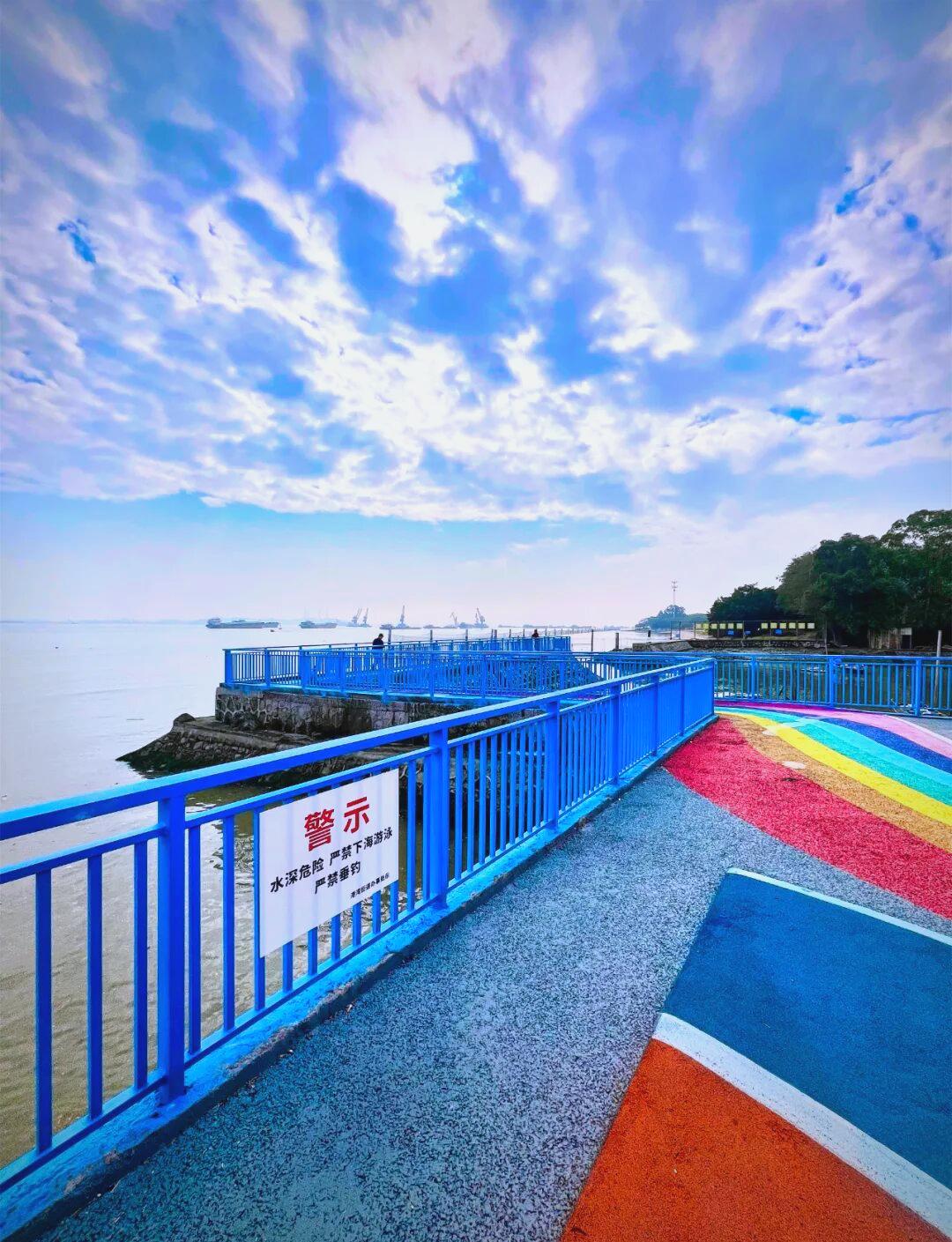 【蒲洲渔港叒要提升】南沙港湾街道蒲洲渔港改造提升项目完成备案公示，可以看到项目建