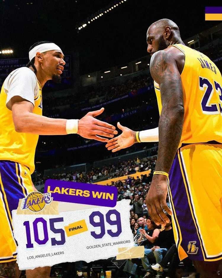 NBA常规赛继续进行，洛杉矶湖人队（32胜19负）继续连胜。勒布朗得到20分、7