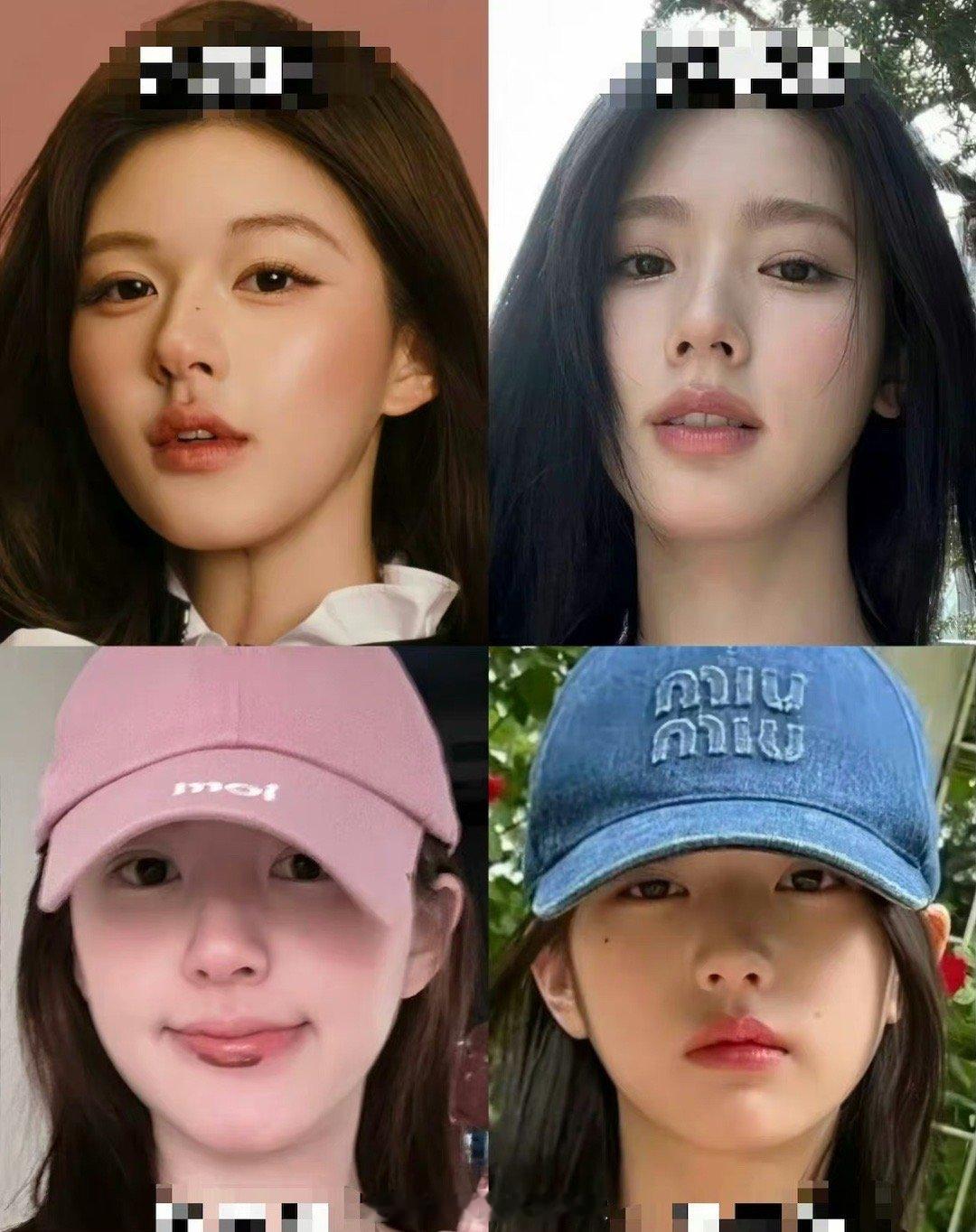 下面四张图那位是赵露思？那位是张元英？哪位是赵美延？ ​​​