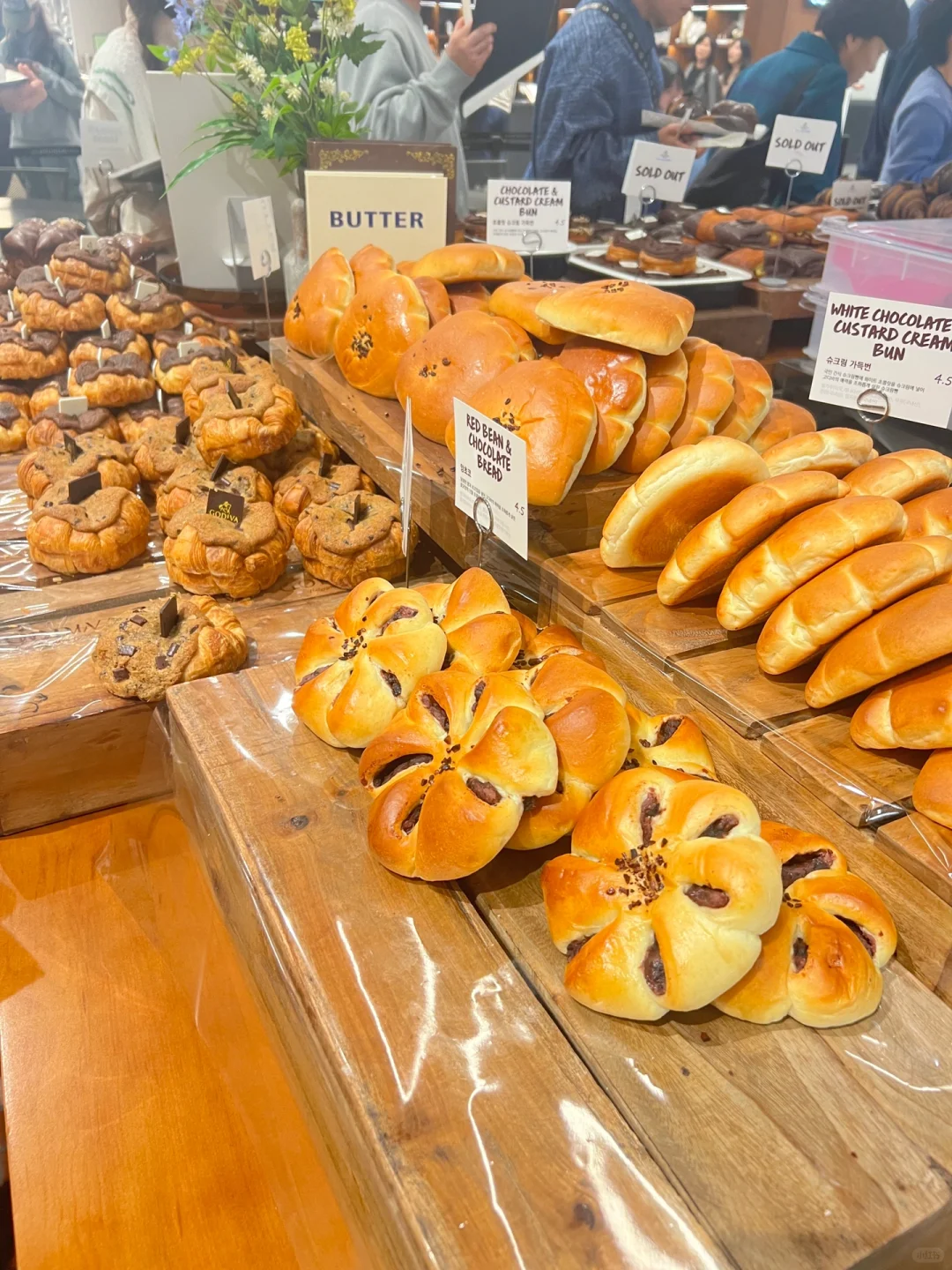 🇰🇷🔥最火GODIVA面包店 每天排队排疯😭