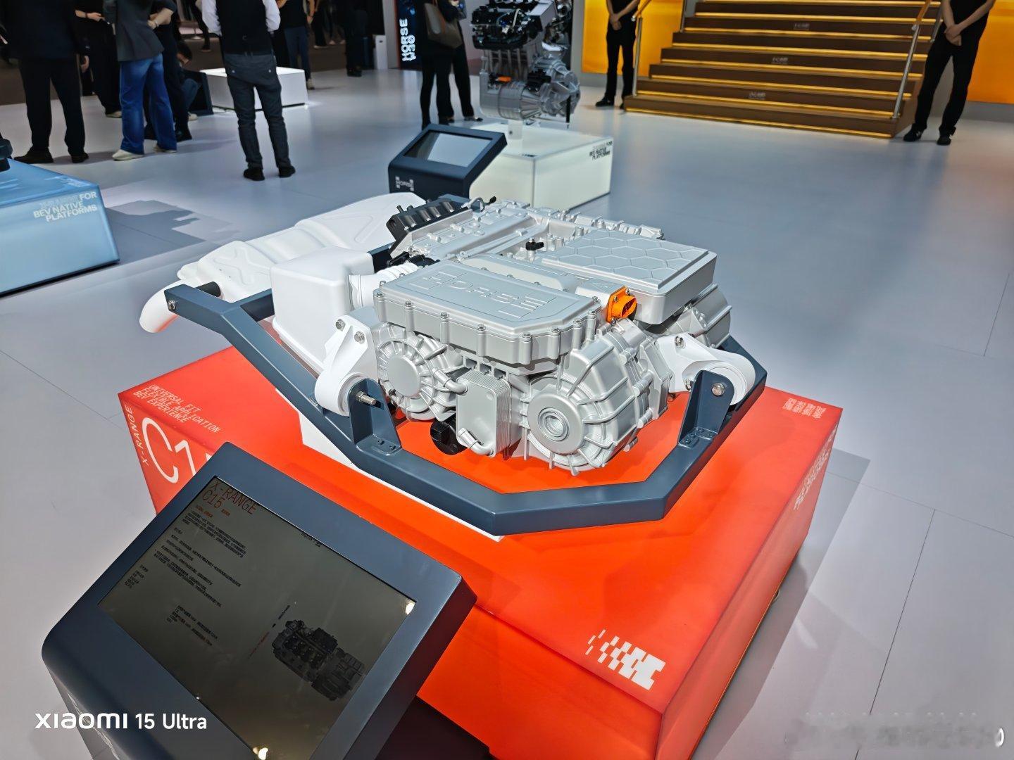 这是个好东西啊，吉利的技术能力可见一斑内燃机、P1电机、P3电机、电控、排气系统