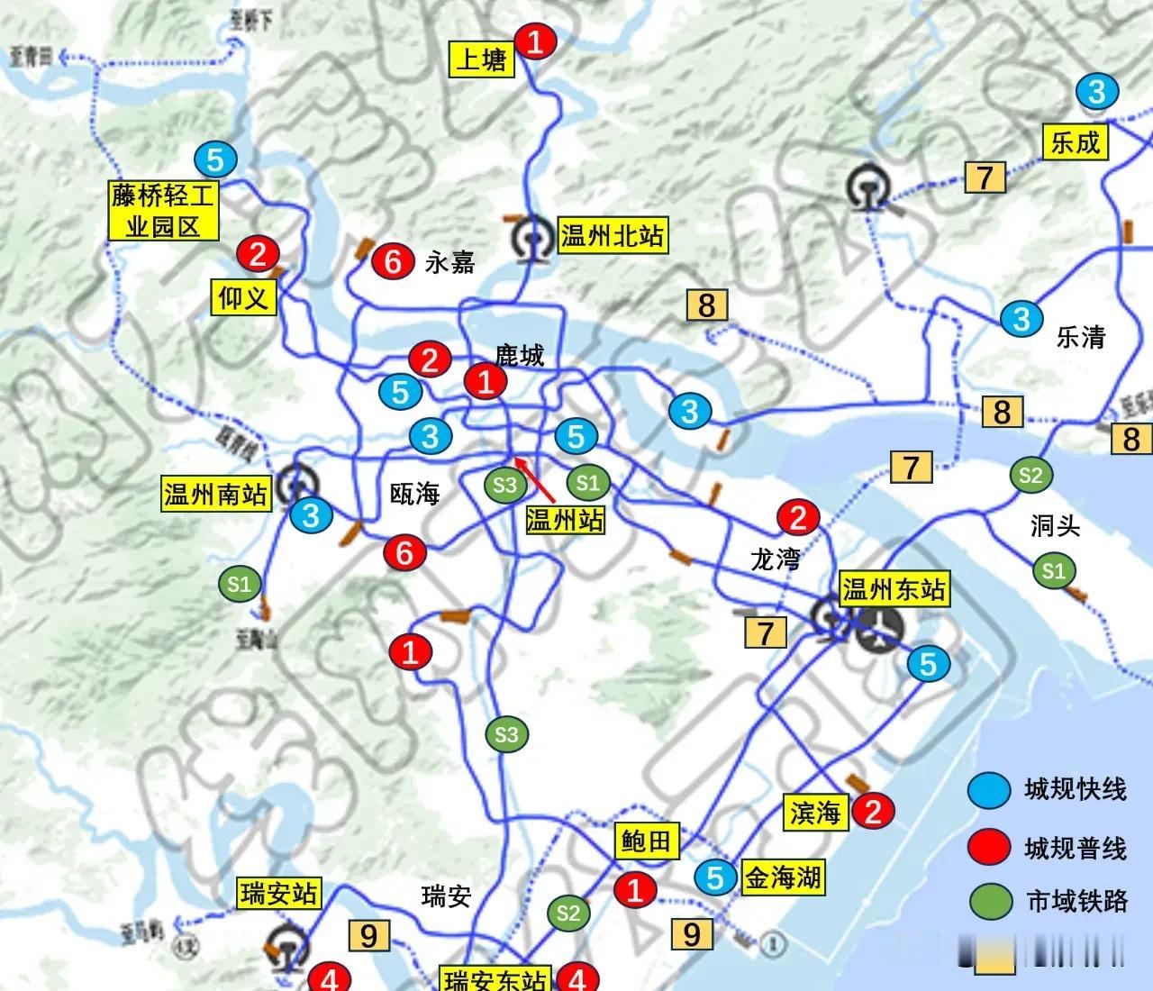 温州市真的有可能把轨道交通建成这个样子吗？要相信温州，温州这座城市或许真的有这种