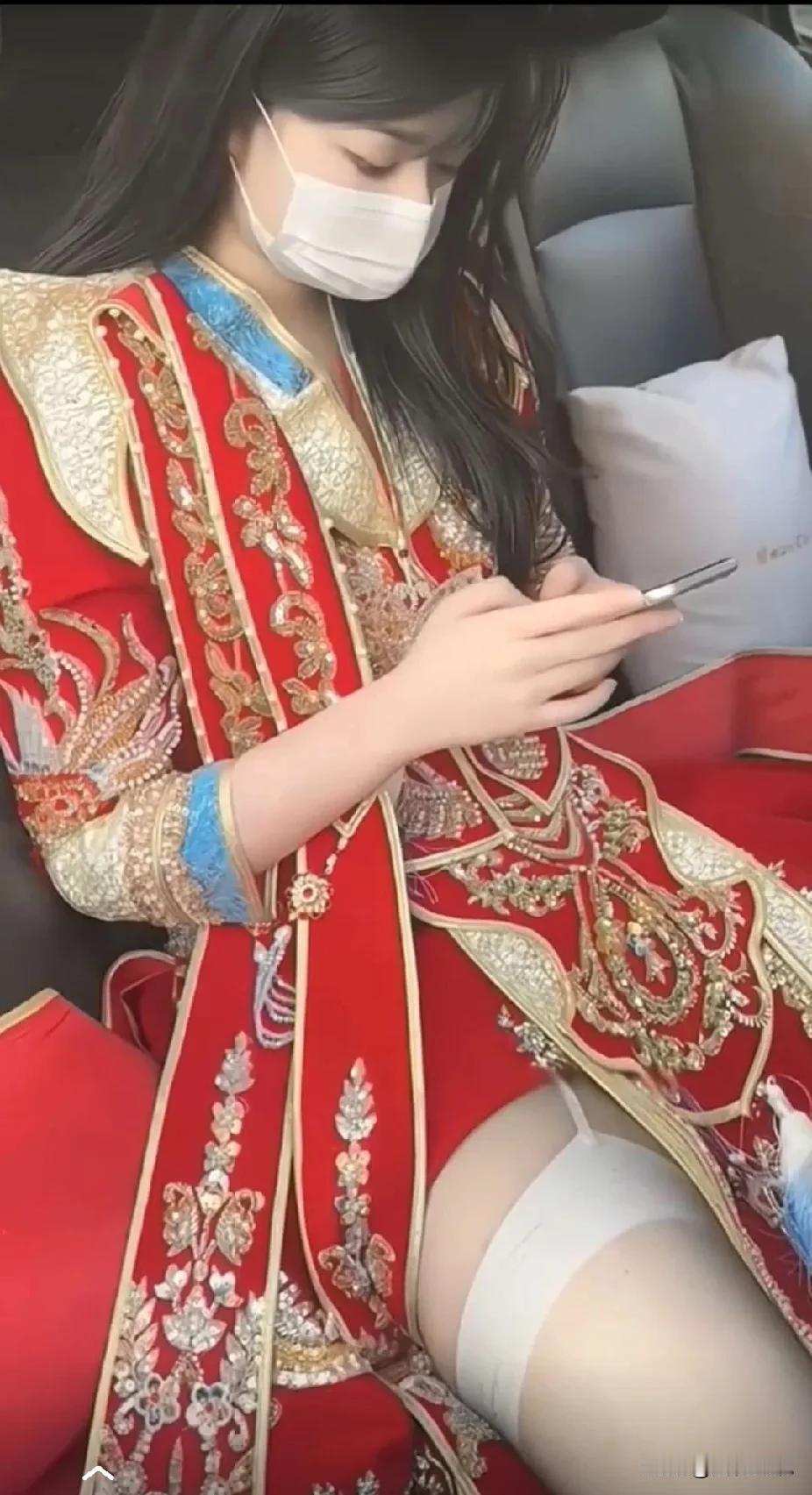 好漂亮的新娘子！