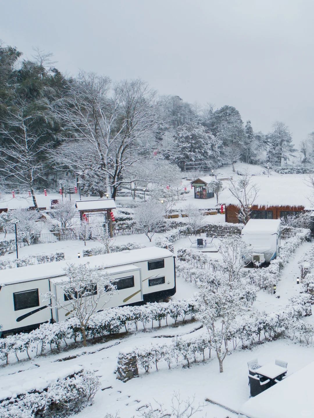 预测❗️宁波的第一场雪应该会下在这里❄️