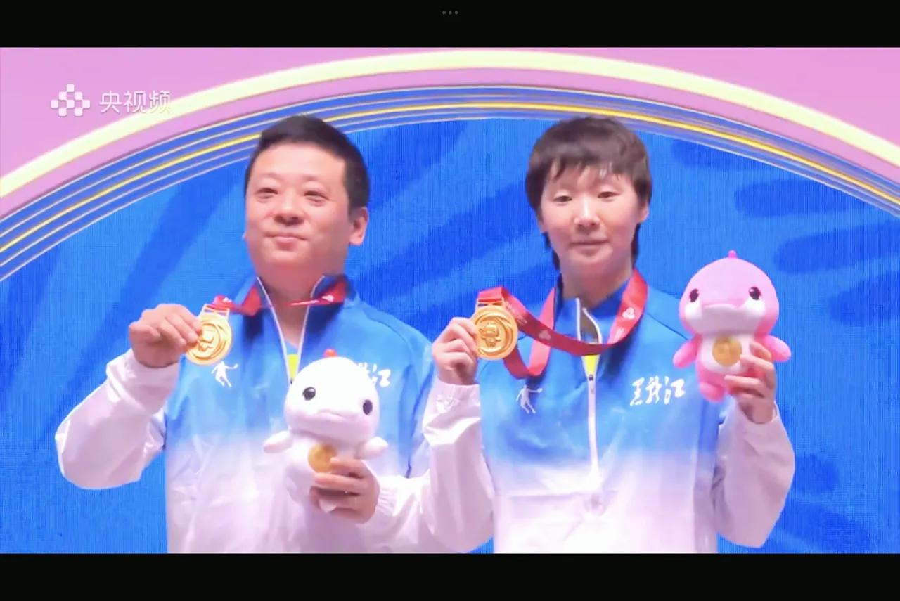 厚德载物，王曼昱有了大智慧大格局，才赢了比赛卫冕全运会冠军成功。
她和陈梦的半决