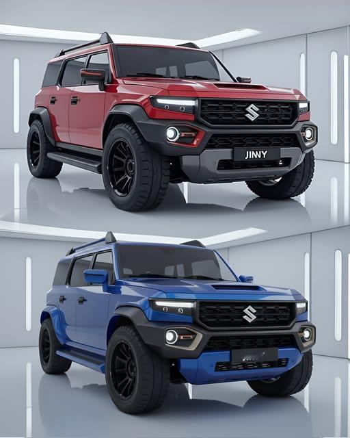 日本汽车媒体传的2026版铃木吉姆尼，说是尺寸更大，车机更智能，越野性能依然强悍