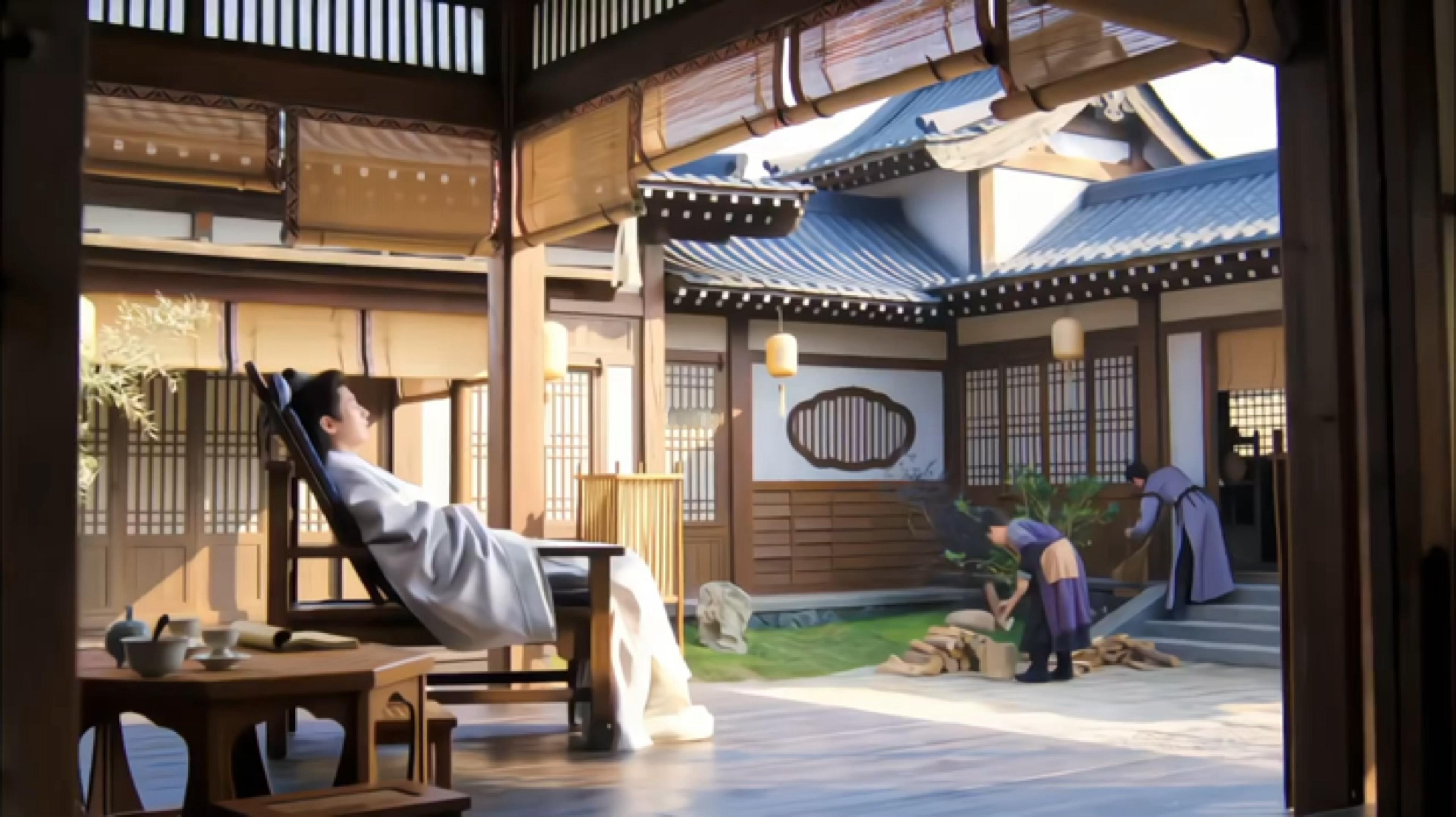 谢淮安少有的轻松时刻🍃长安二十四计