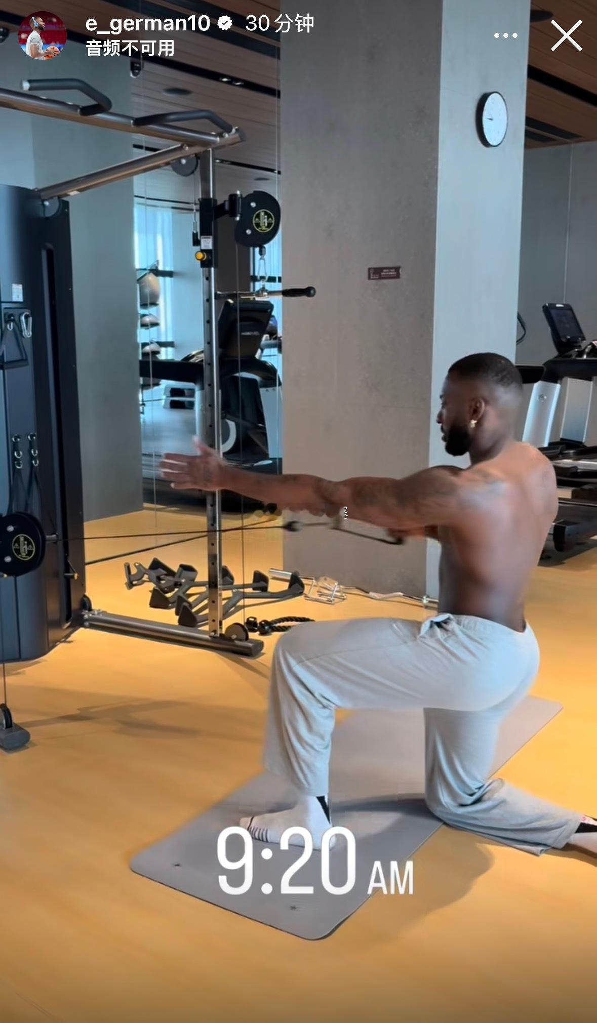 北京首钢北京男篮 训练狂人🏋🏻 