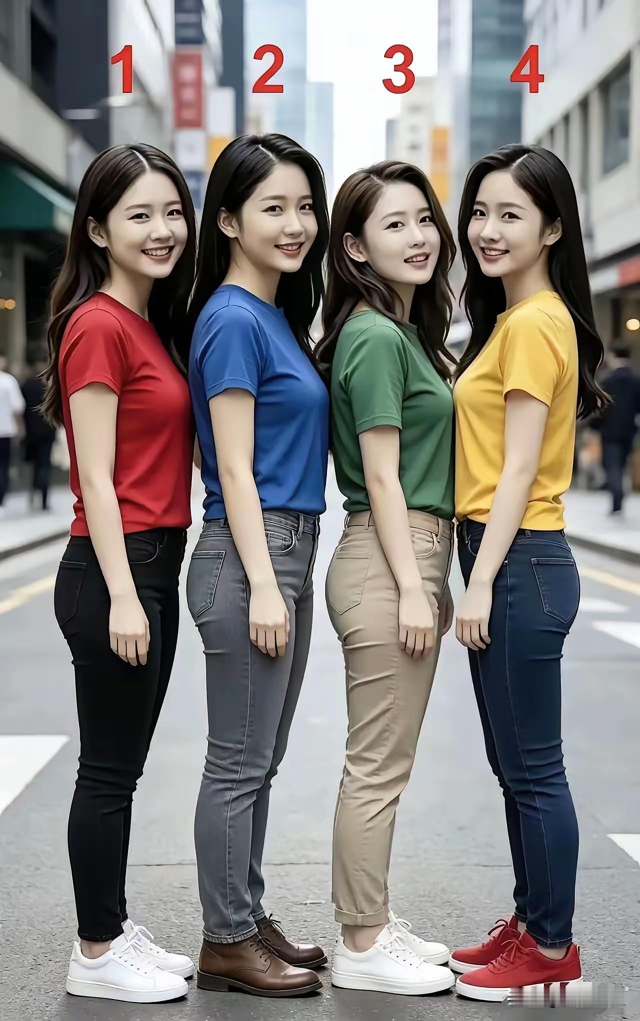 眼力测试：1位妈妈和3个女儿，你能看出谁是母亲吗？
 
这张图里四个人长得非常像