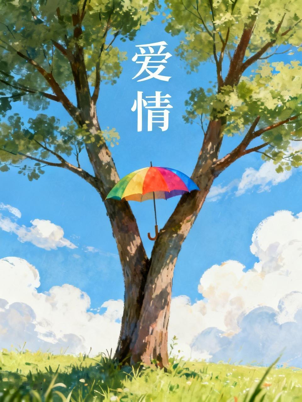 爱情是哪怕风雨交加，也想与对方共撑一把小伞，在泥泞中深一脚浅一脚却甘之如饴；是即
