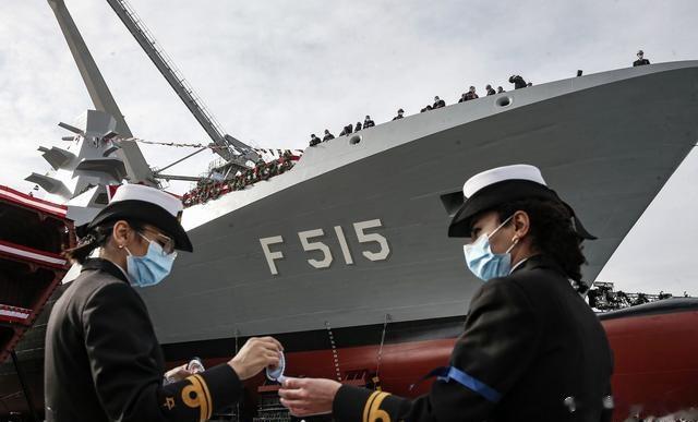 土耳其TF-100护卫舰首舰“伊斯坦布尔”号在2021年下水后，预计今年能够服役