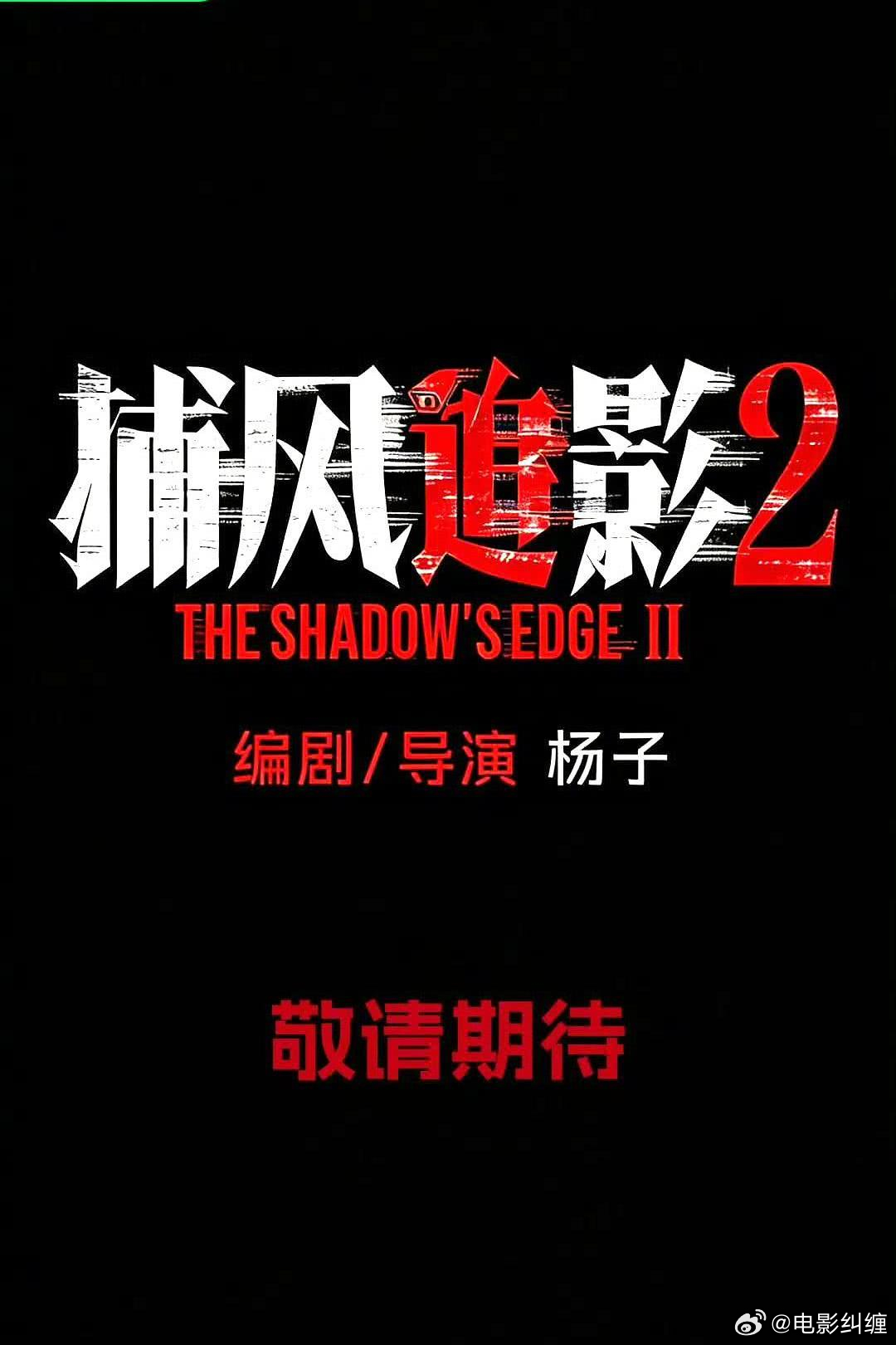 炸裂，杨子导演的电影《捕风追影2》备案立项！第一部领衔主演成龙、张子枫，惊喜出演