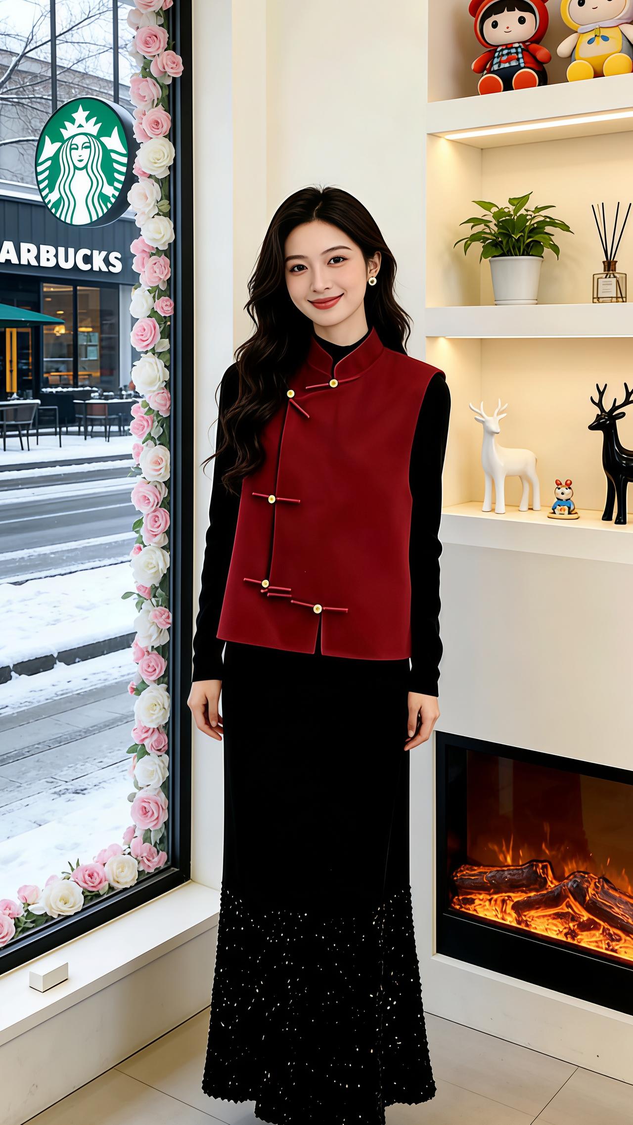 穿搭 过年穿什么 套装穿搭 新年穿搭 这也太好看了