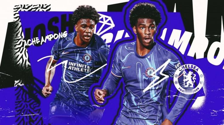 TA撰文谈到切尔西小将阿昌庞，尽管近期在英超的出场时间不太连续，但年仅19岁的后