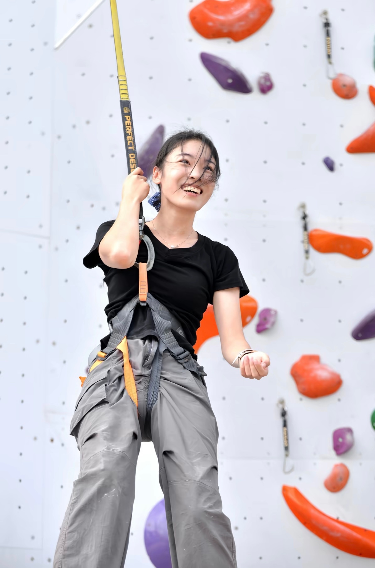 攀岩运动是非常考验耐力的 ​​​