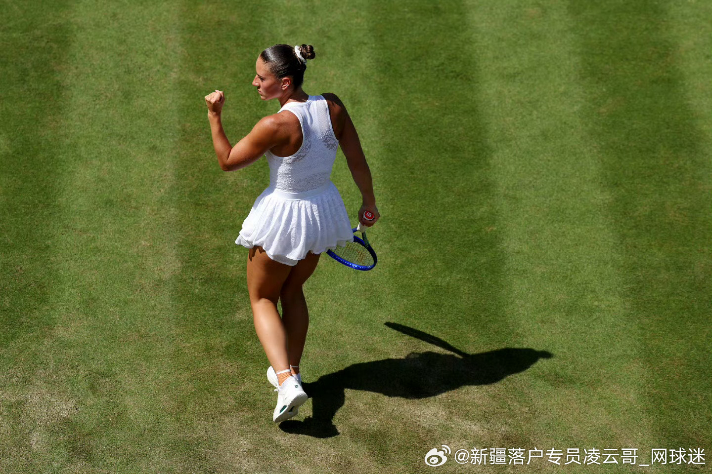 温网2026女单第二轮2️⃣，12号1️⃣2️⃣种子🇺🇦科斯秋克以6-7(5