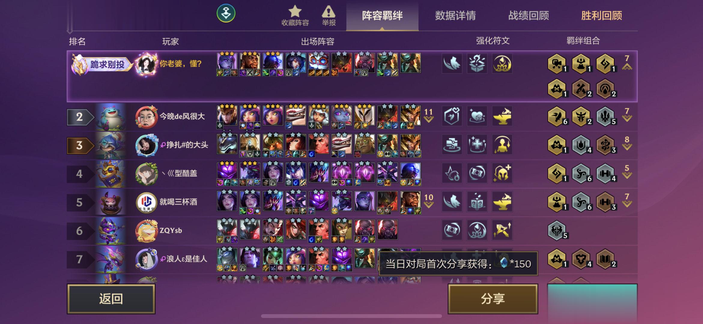 没打过这么爽的局，对手不点，然后血量又很高（我甚至还有一个妮蔻没用） ​​​