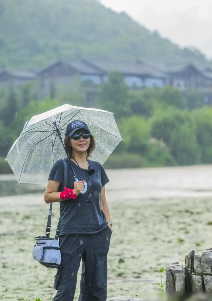 “腰上赘肉都炸出来了，脸也撞脸蔡明”，60岁的刘嘉玲，就因为穿了件透视裙，被骂惨