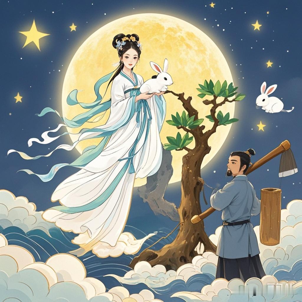 嫦娥奔月的故事讲了什么?小时候，最爱听嫦娥奔月的故事。仰起头望向夜空里的明月，总