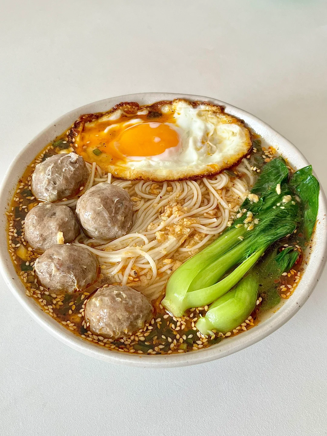 酸爽开胃❗牛肉丸酸汤面🍜连吃三天都不腻❗