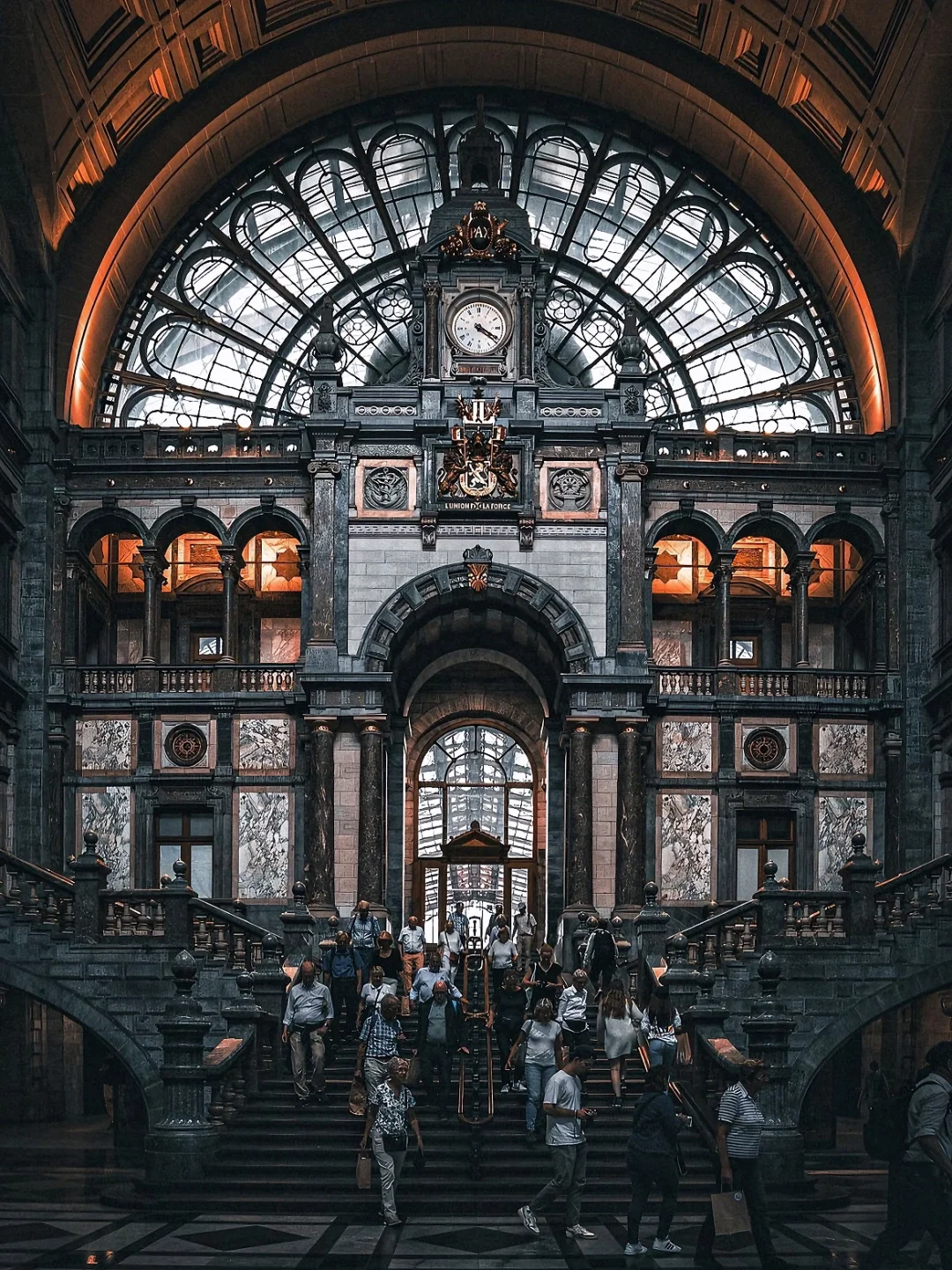 比利时🇧🇪我愿称之为世界上最美中央车站！