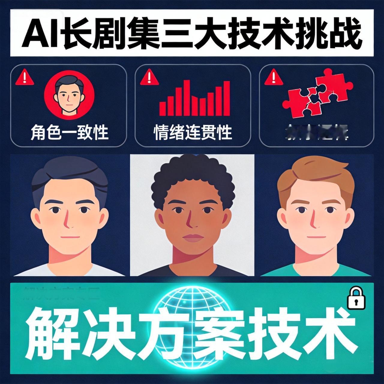 AI长剧3大技术难题：换镜头就变脸，观众一秒出戏

AI拍长片，听起来很美好，但