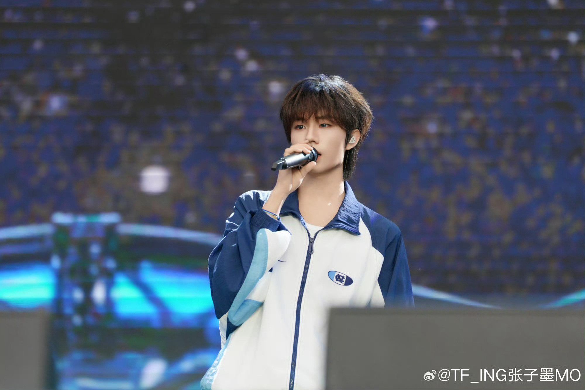 张子墨: 谢谢每一个来听我唱的你们！墨水: 谢谢你唱歌给我们听 好事多墨