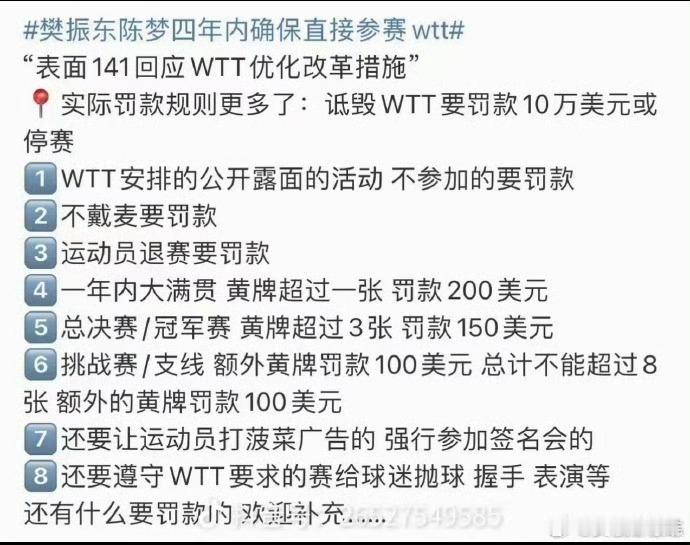 樊振东陈梦做了别人不敢做的事 现在才知道原来不是自愿退出的，做这些罚/款/的意义