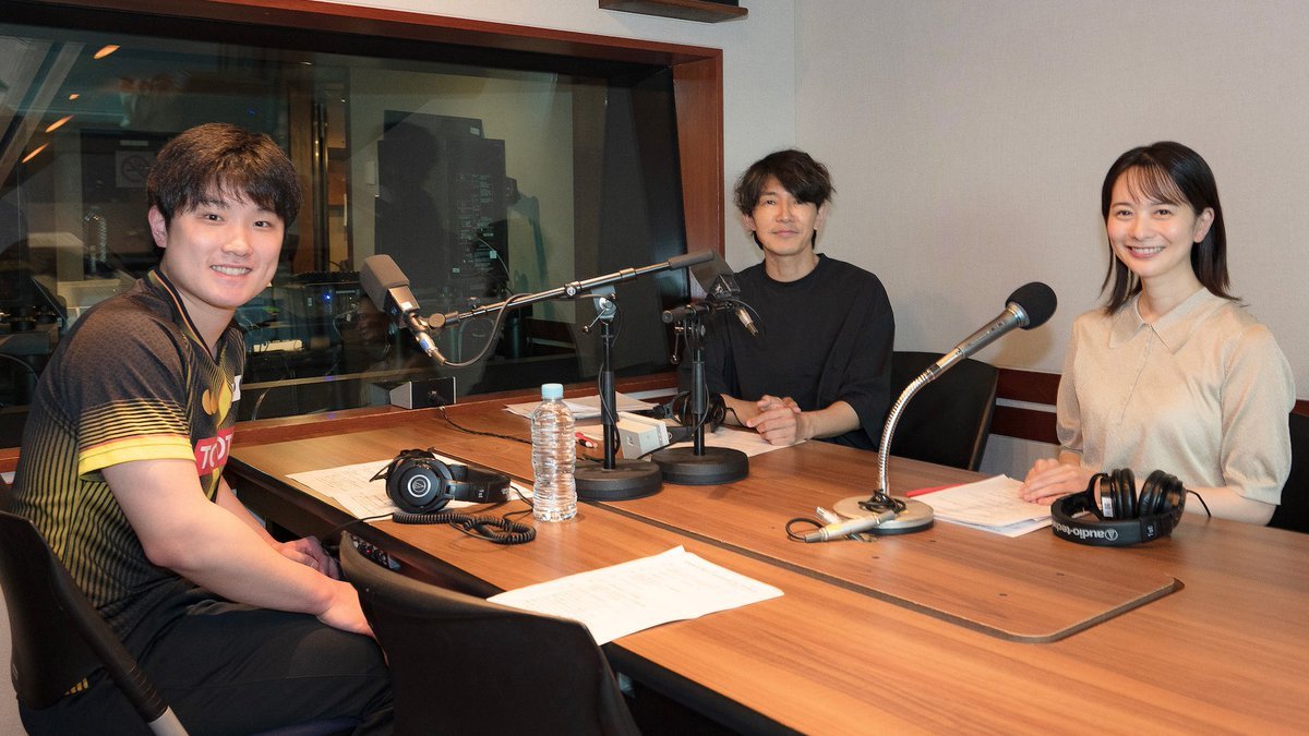 张本智和张本智和 〈session1 SPORTS TALK〉下面登场的是本期邀