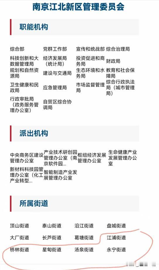 南京浦口区管辖的5个街道已经并入到南京江北新区

随着今天（5日）“南京江北新区