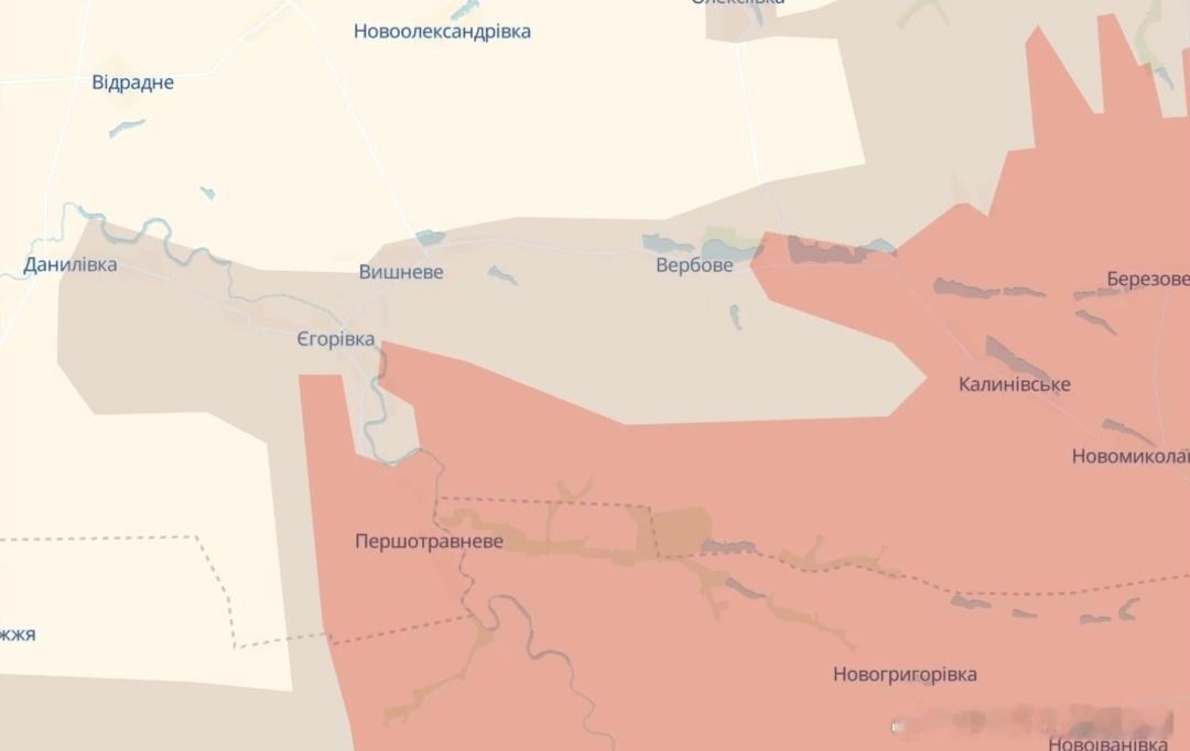 乌军在扎波罗热州和第聂伯罗彼得罗夫斯克州交界处发动反击推进。在韦尔博韦地区推进，