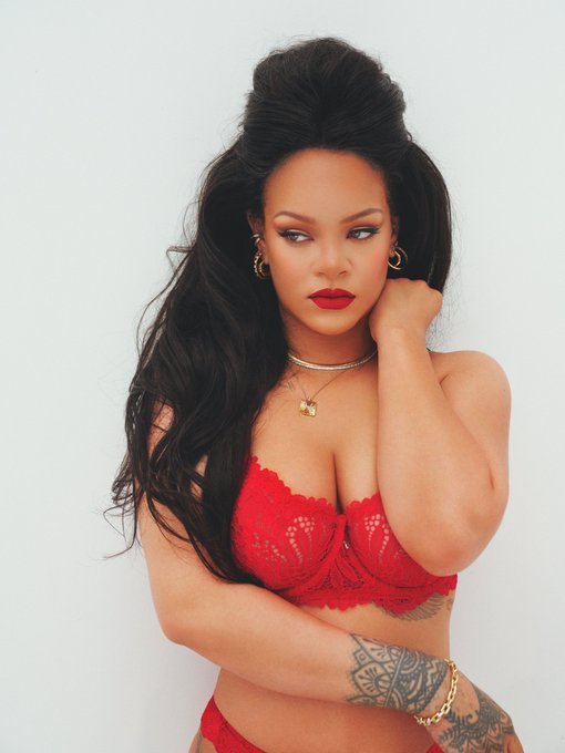 Rihanna个人内衣品牌Savage X Fenty新宣传图 ​​​
