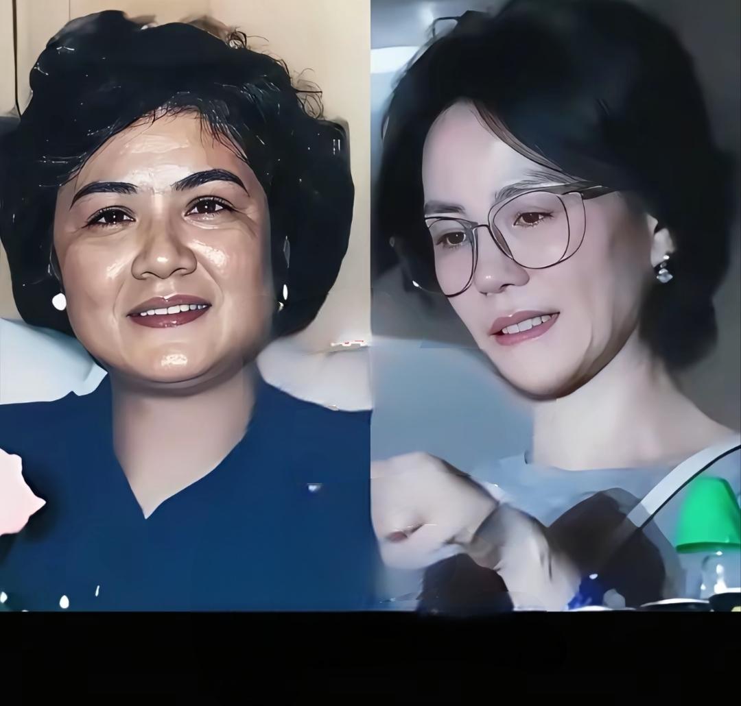 说真的王菲没有妈妈好看，妈妈珠圆玉润，显得更美，王菲信佛不吃荤腥。