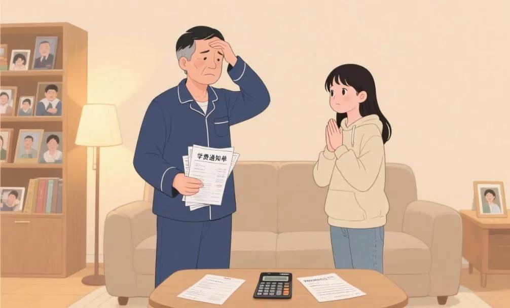 河南一女子高考结束后父母就协议离婚，父亲承担她的学费和每月2000生活费。女子大