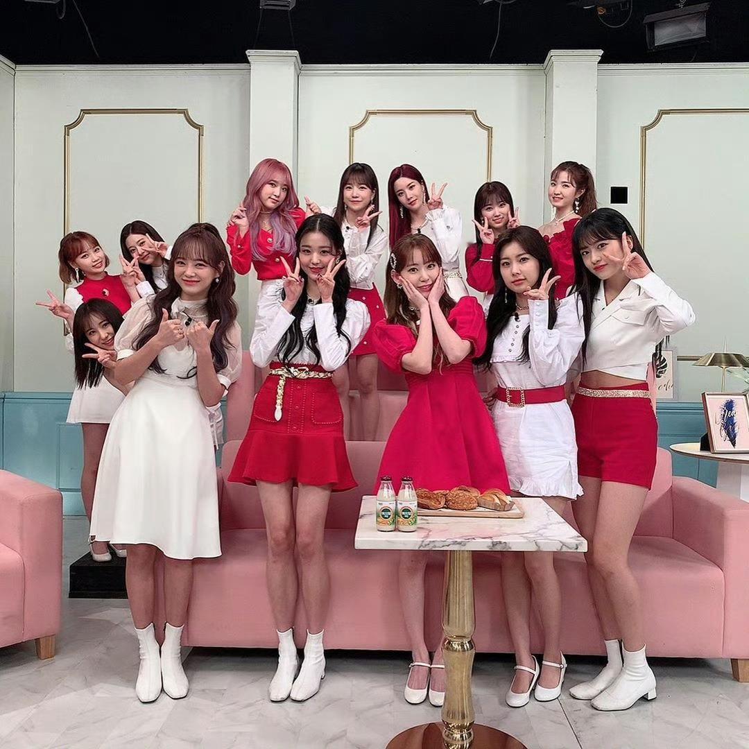 IZONE[超话]  和金世正前辈izone ​​​