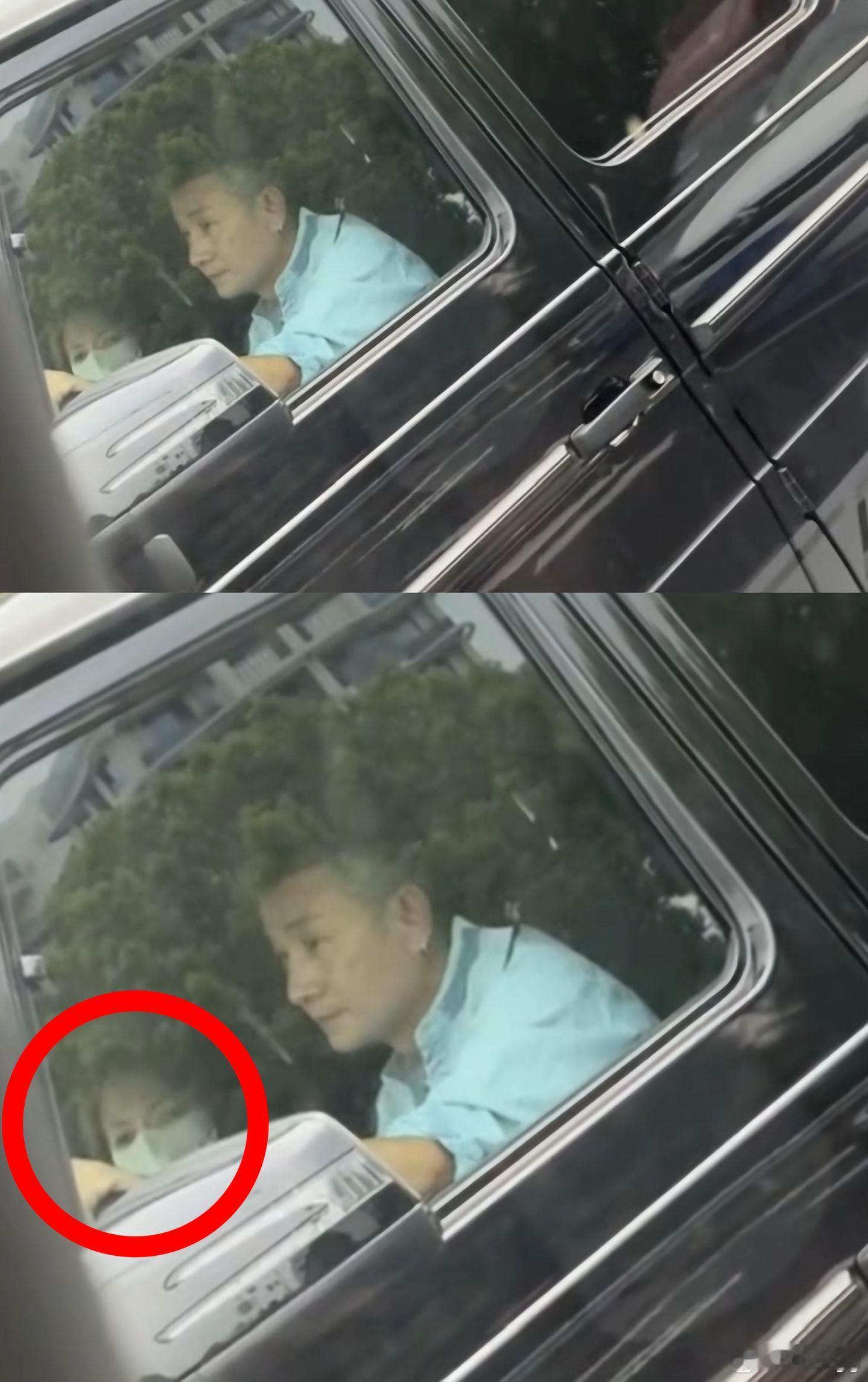 文章女友曝光，长得像姚笛？文章开豪车带女友兜风，女主戴口罩看不见面貌，但眼神跟姚