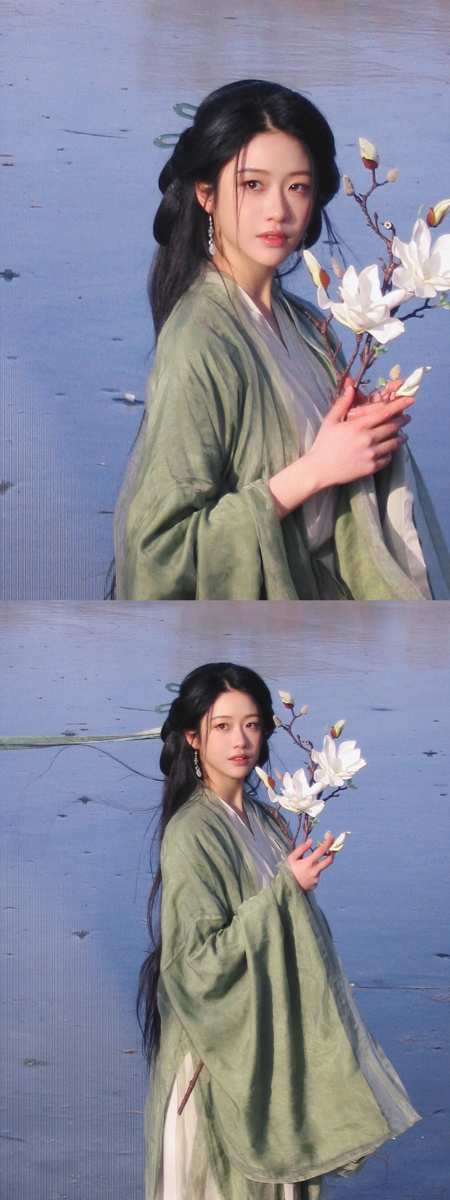 向涵之春日仙感少女 妈妈，我看到仙女了，看到了向涵之的春日少女，确实是会让人一下