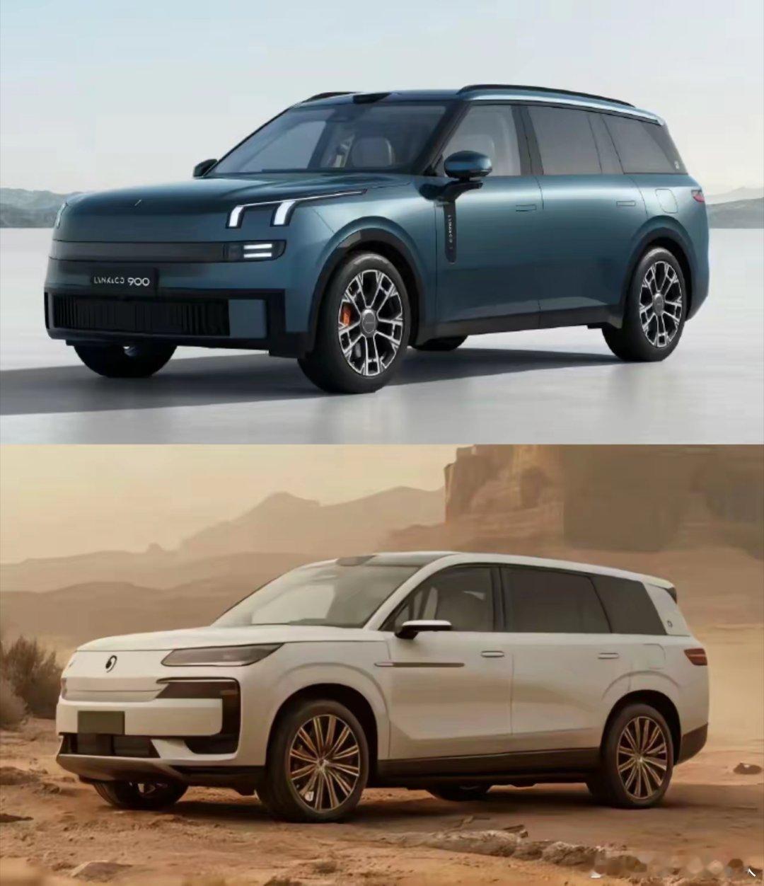 同为大型 SUV，都搭载插混系统，也都有冰箱彩电沙发，还都出自传统企业。要是价格