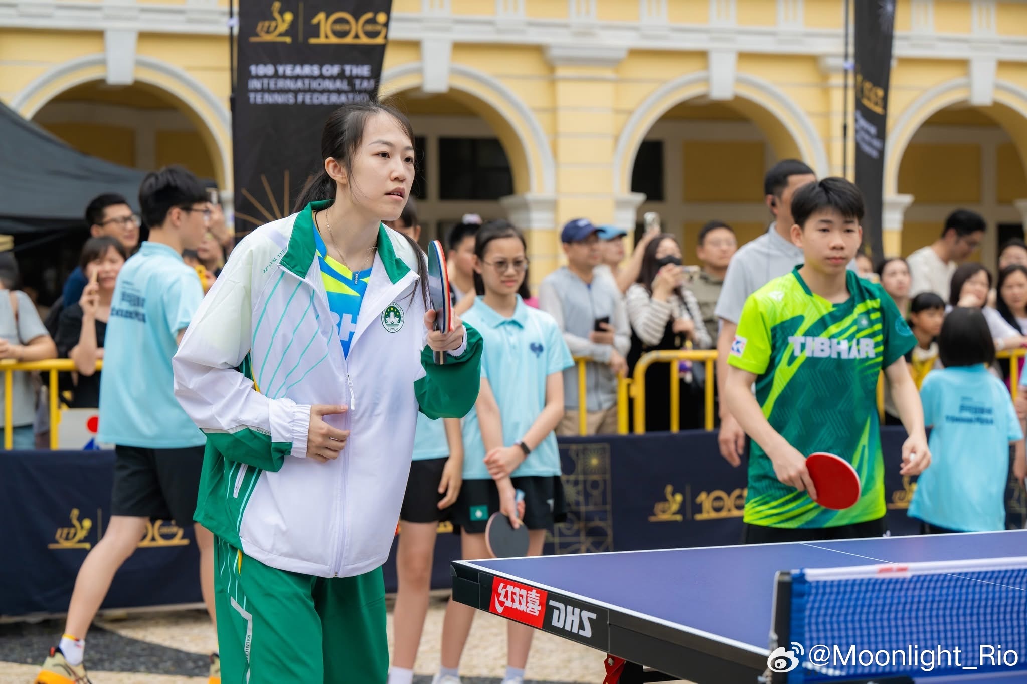 「庆祝国际乒联成立100周年活动」带动乒乓球走进社区「2026年澳门国际乒联男子