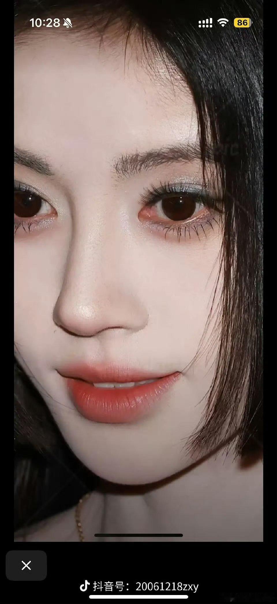 鞠婧祎怼脸直接吊打内娱顶女 