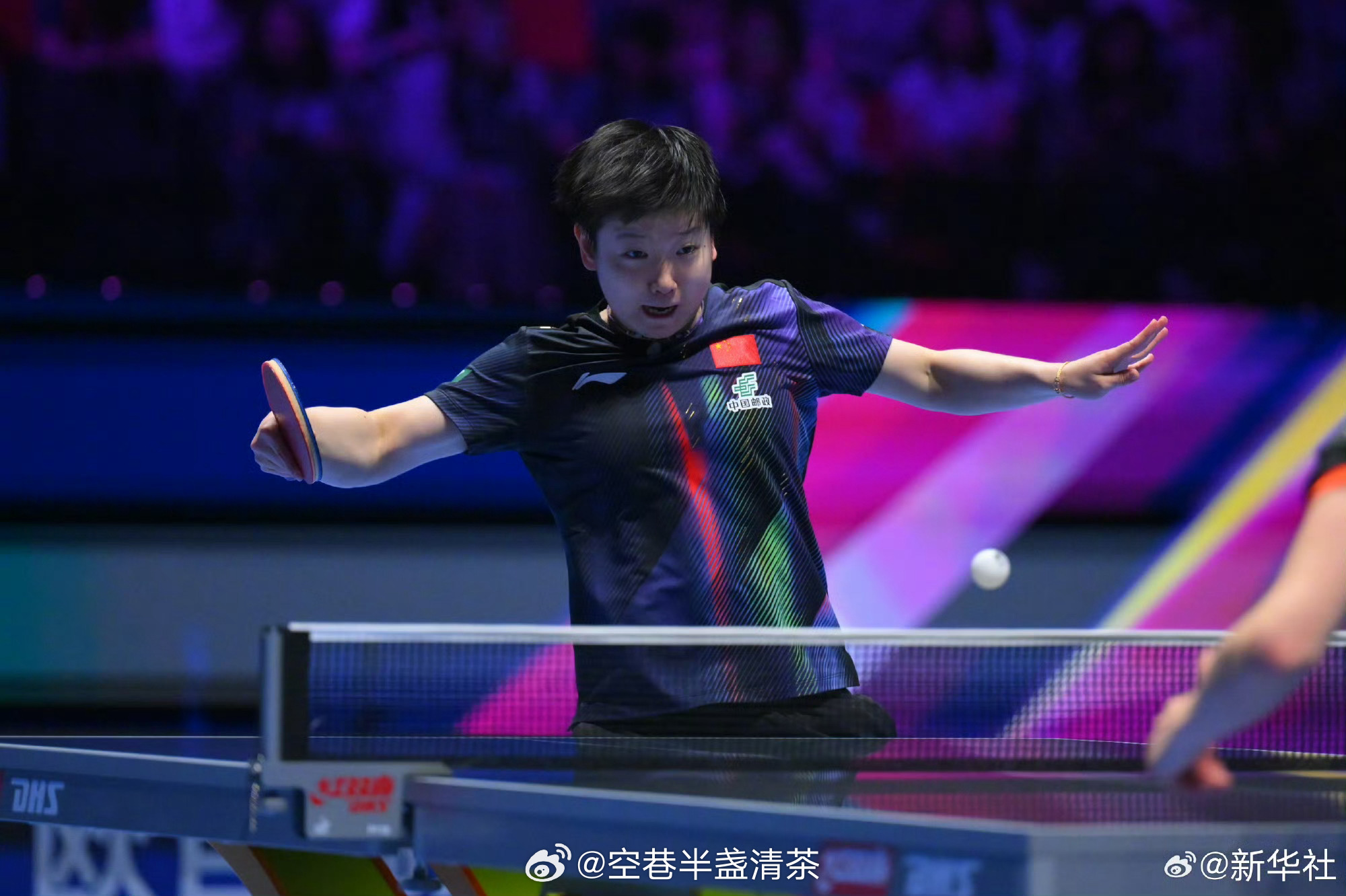 孙颖莎vs温特恭喜莎莎，贺喜莎莎晋级决赛 