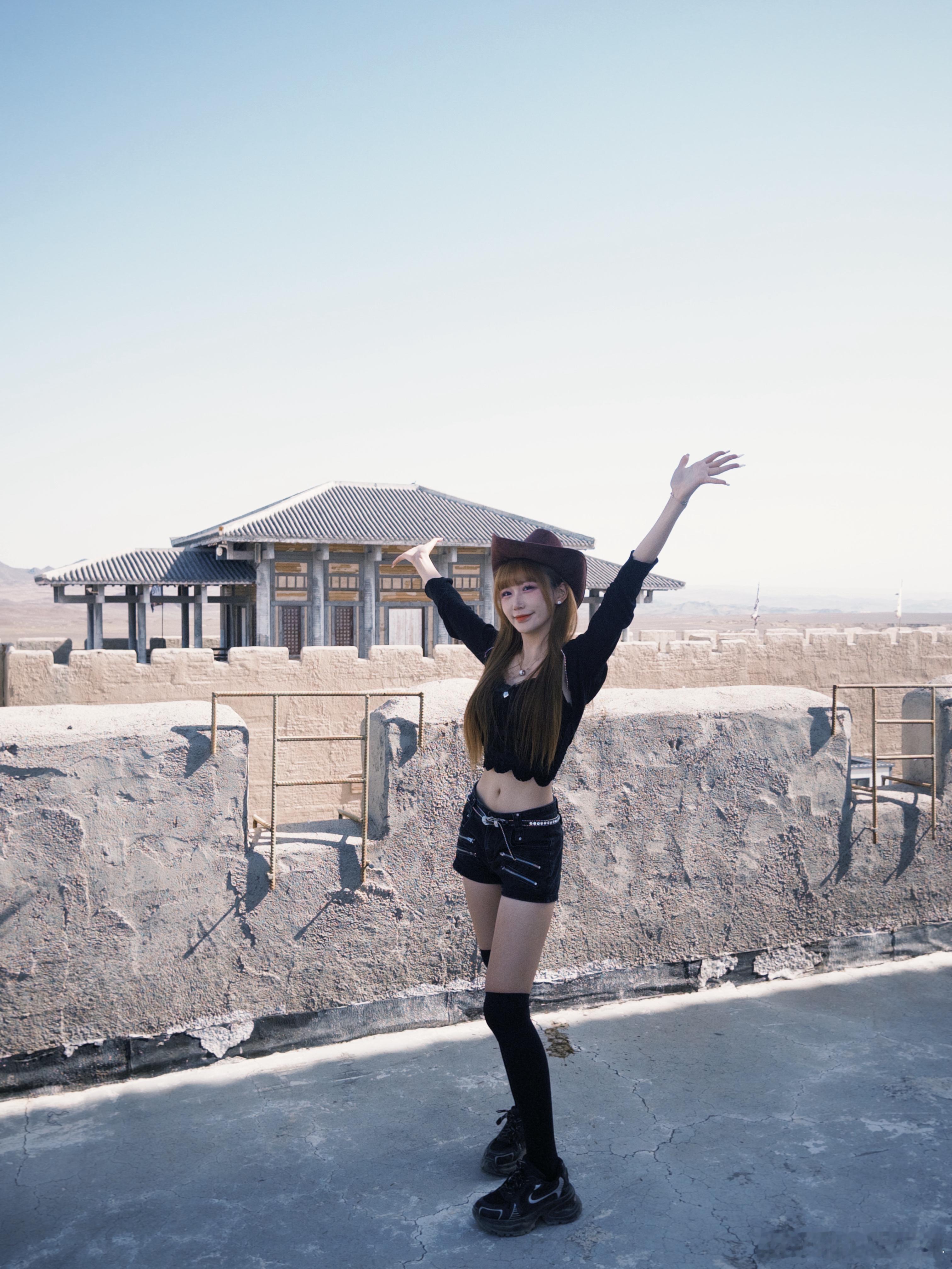 朕打下来的江山我的日常plog  克拉玛依·乌尔禾影视城