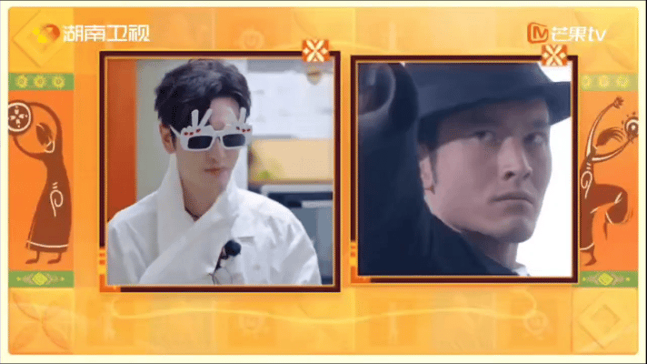 黄晓明抽象版许文强我不允许有人错过这么可爱的黄晓明！在中餐厅里面给我们带来了太多