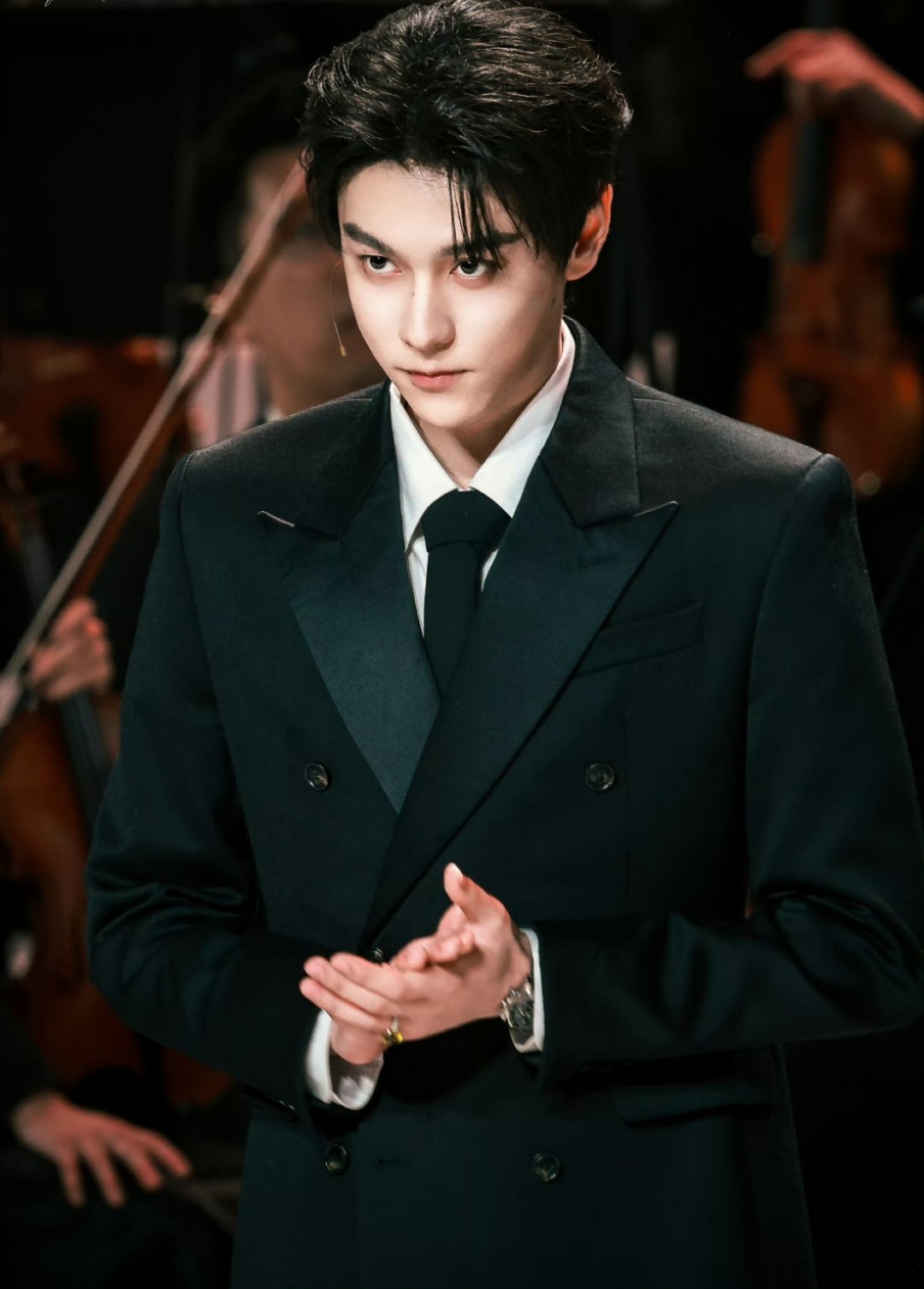 田栩宁这也太帅啦，帅出天际！多多参加活动哦！ 